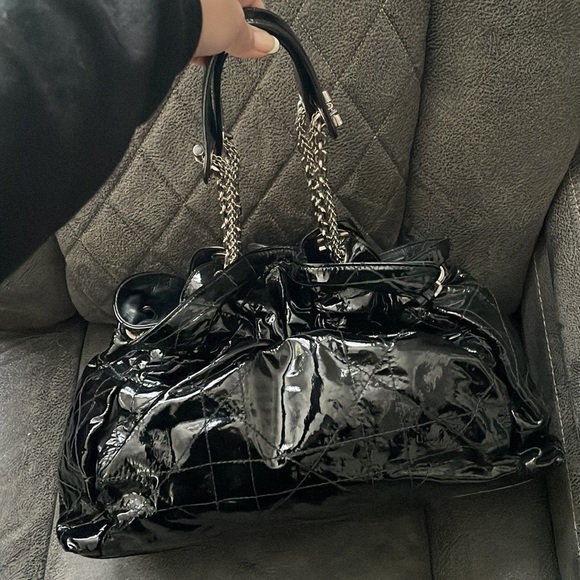 COPY - Authentic Christian Dior Cannage Patent Leather - Picture 6 of 16